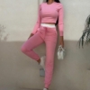 Compleu bumbac cu bluza scurta Designed IT7104 (10)