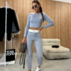 Compleu bumbac cu bluza scurta Designed IT7104 (23)