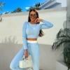 Compleu bumbac cu bluza scurta Designed IT7104 (3)