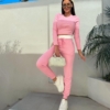 Compleu bumbac cu bluza scurta Designed IT7104 (7)