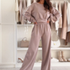Compleu bumbac cu sireturi albe IT7102 (21)