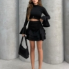 Set fusta si bluza cu volane EM634 (1)