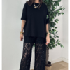 Set tricou simplu si pantaloni din dantela IT7112 (4)