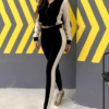 trening material oysho cu panou bicolor Em633 (3)